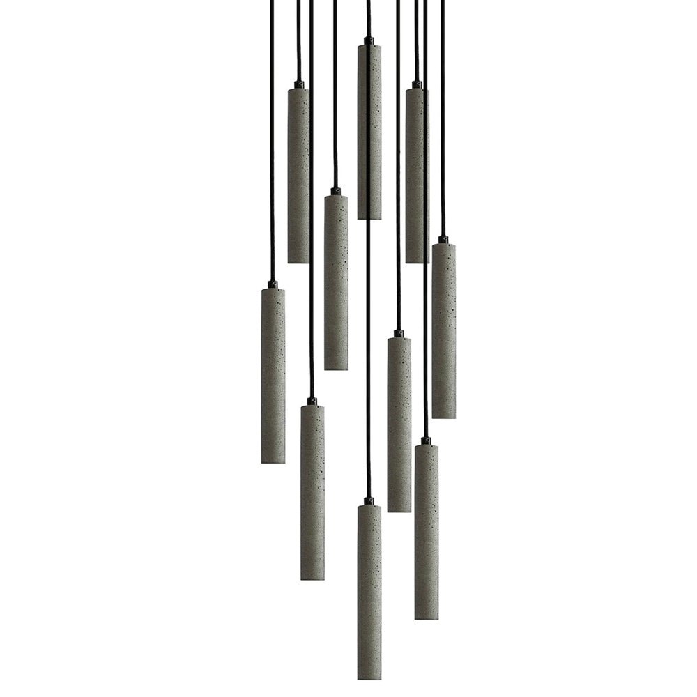 Suspension Céleste en terrazzo et métal – vue 42