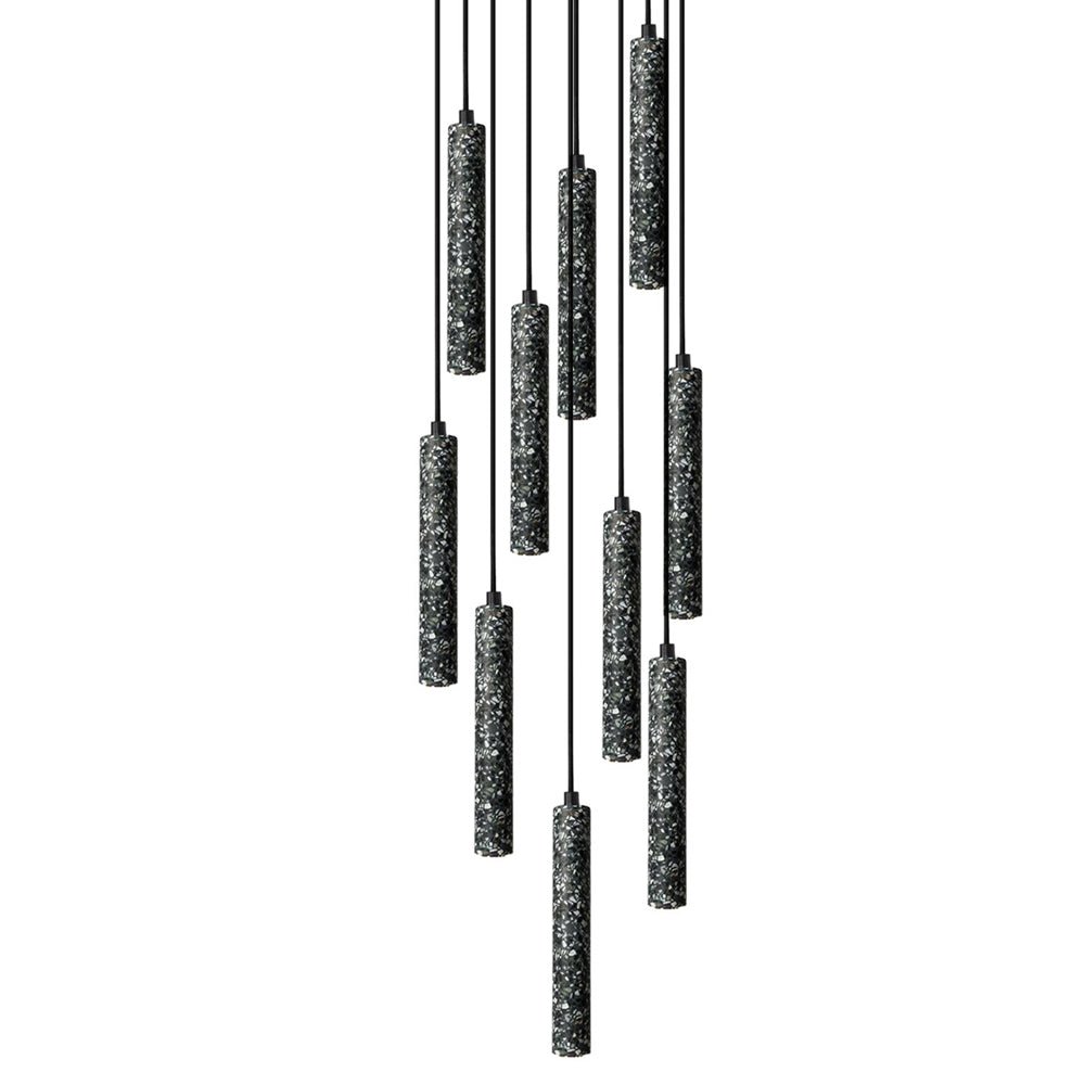 Suspension Céleste en terrazzo et métal – vue 44