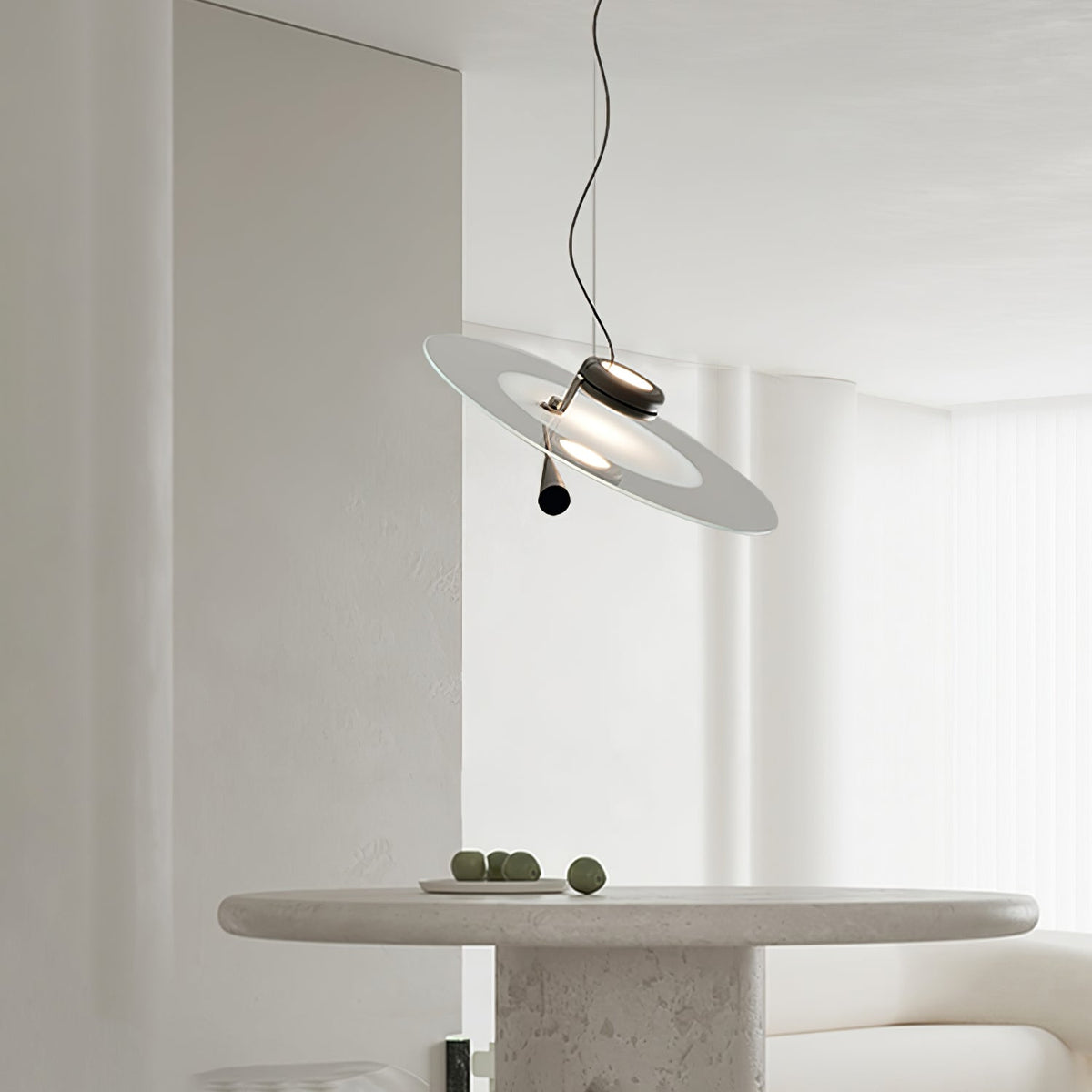 Suspension Hortense en fer – vue 4