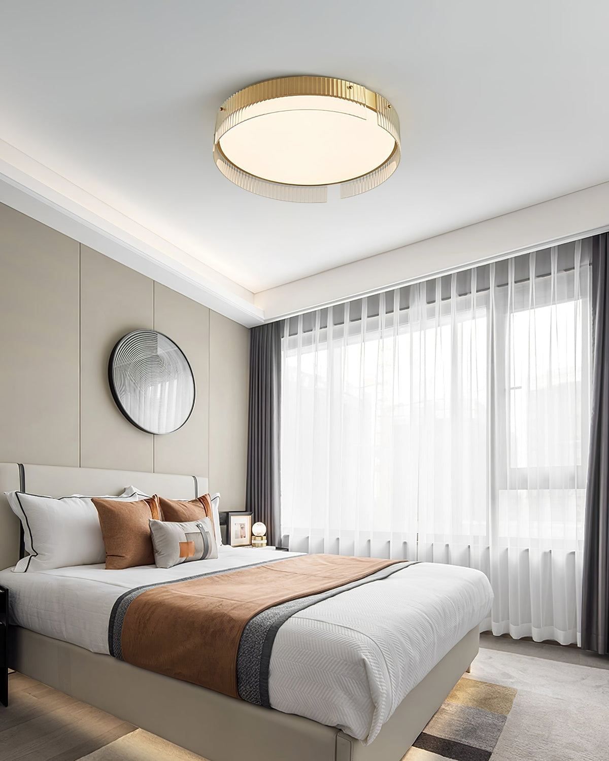 Plafonnier Cardamome en laiton – vue 37