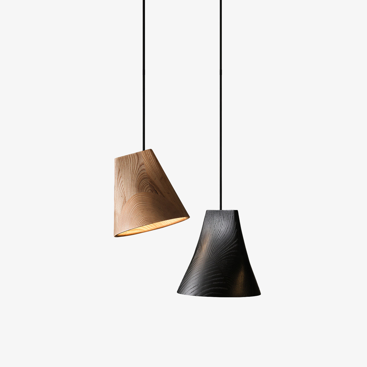 Suspension Badiane en bois et métal – vue 33