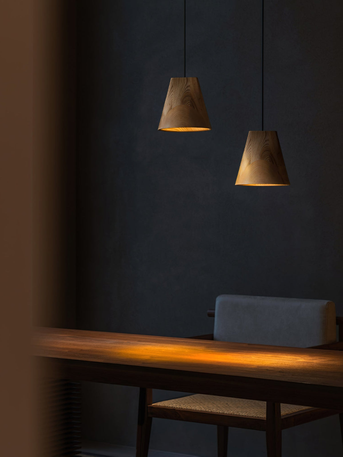Suspension Badiane en bois et métal – vue 58