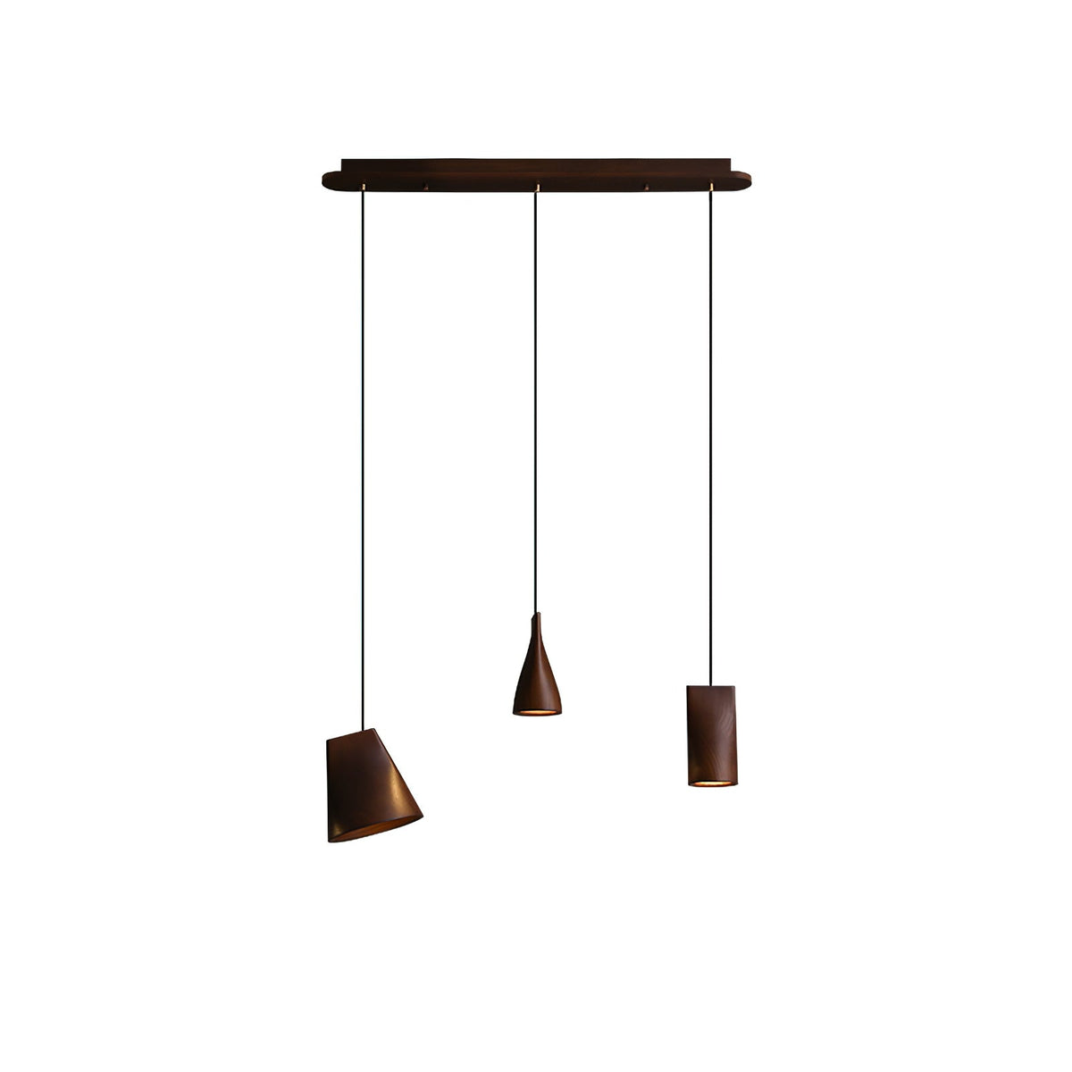 Suspension Badiane en bois et métal – vue 94