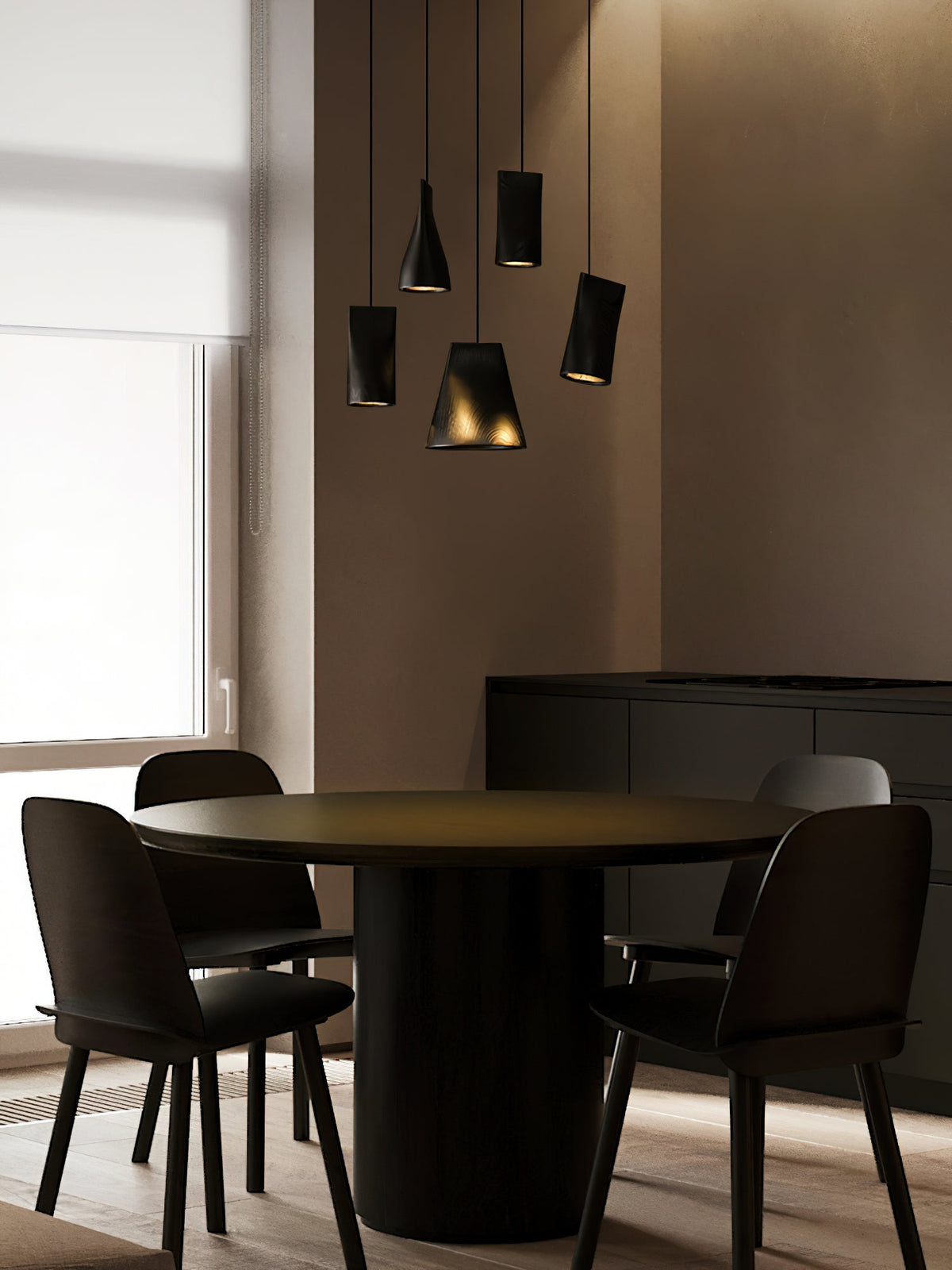 Suspension Badiane en bois et métal – vue 126