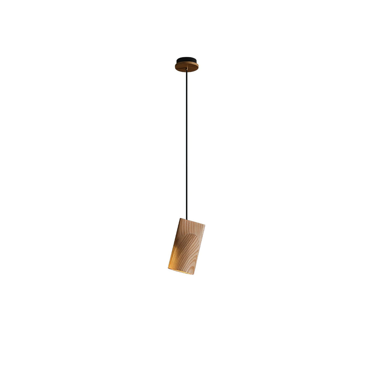 Suspension Badiane en bois et métal – vue 80