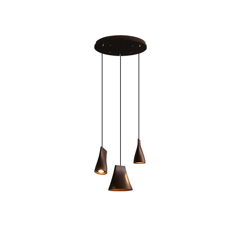 Suspension Badiane en bois et métal – vue 52