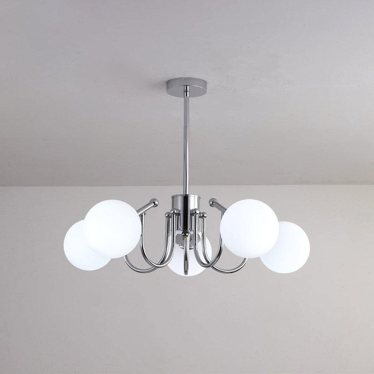 Lustre Rosée en verre et métal – vue 27