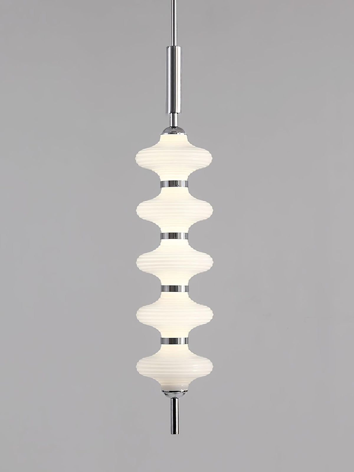 Suspension Tourmaline en verre et métal – vue 9