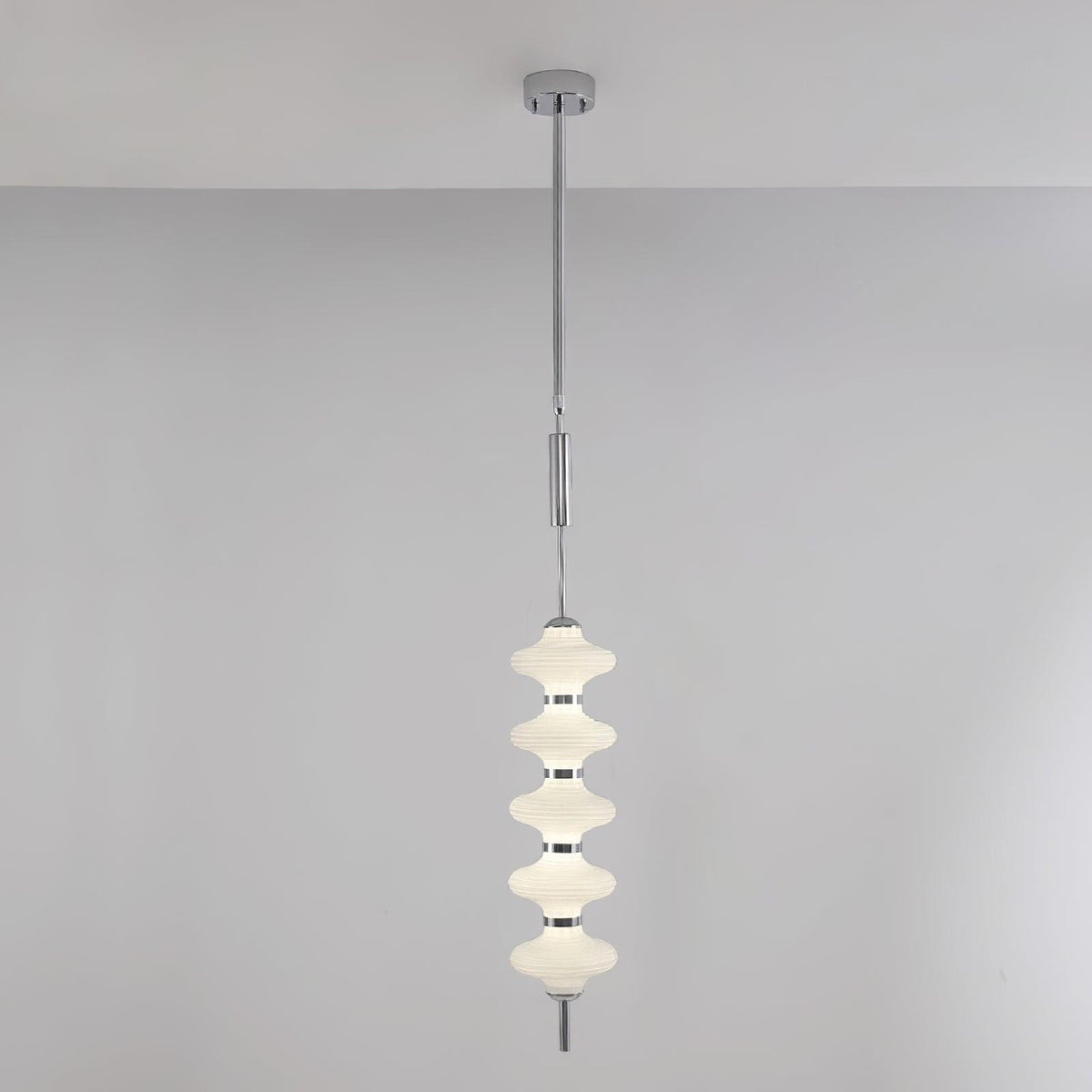 Suspension Tourmaline en verre et métal – vue 15