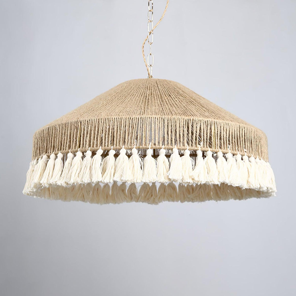 Suspension Stella en jute et métal – vue 25