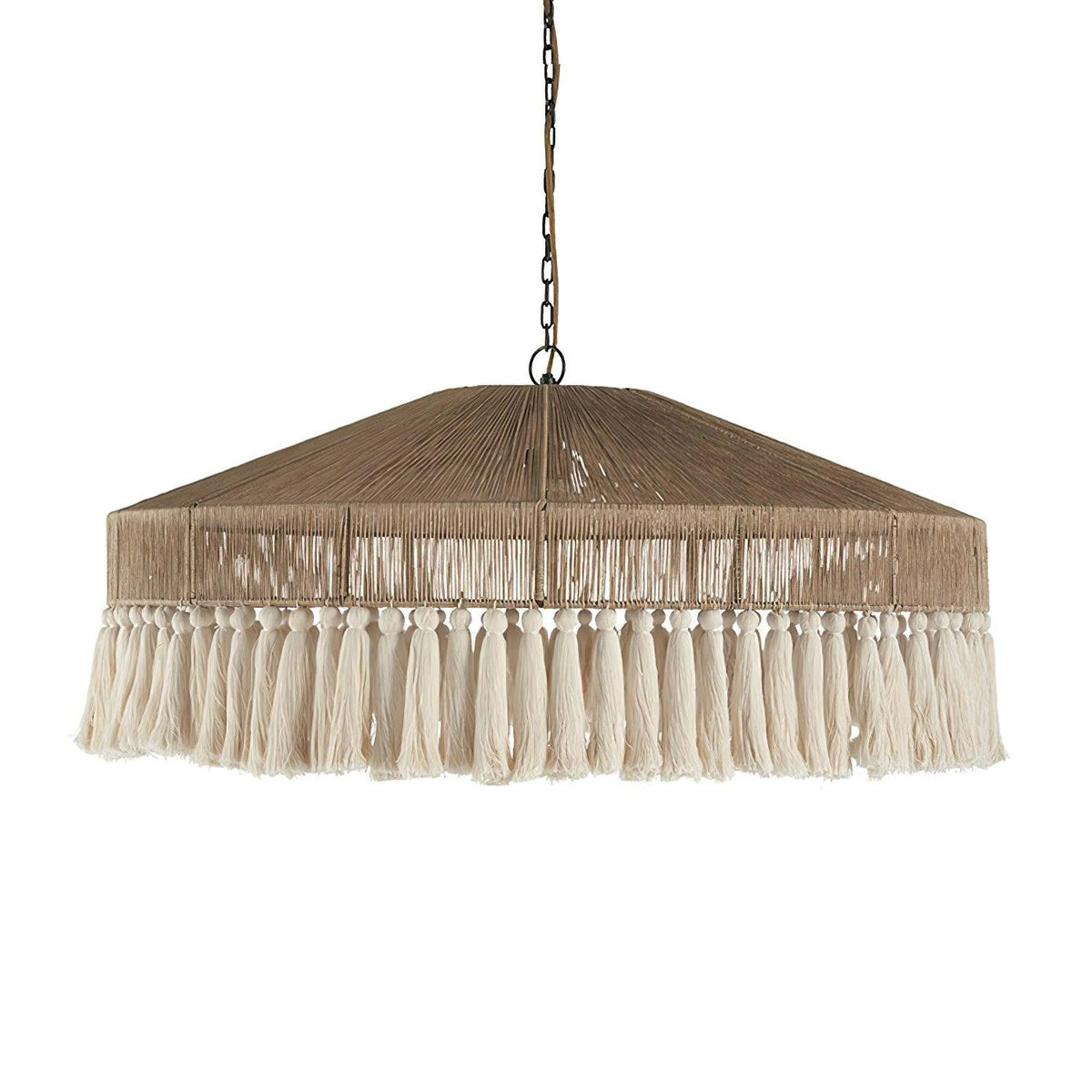 Suspension Stella en jute et métal – vue 27