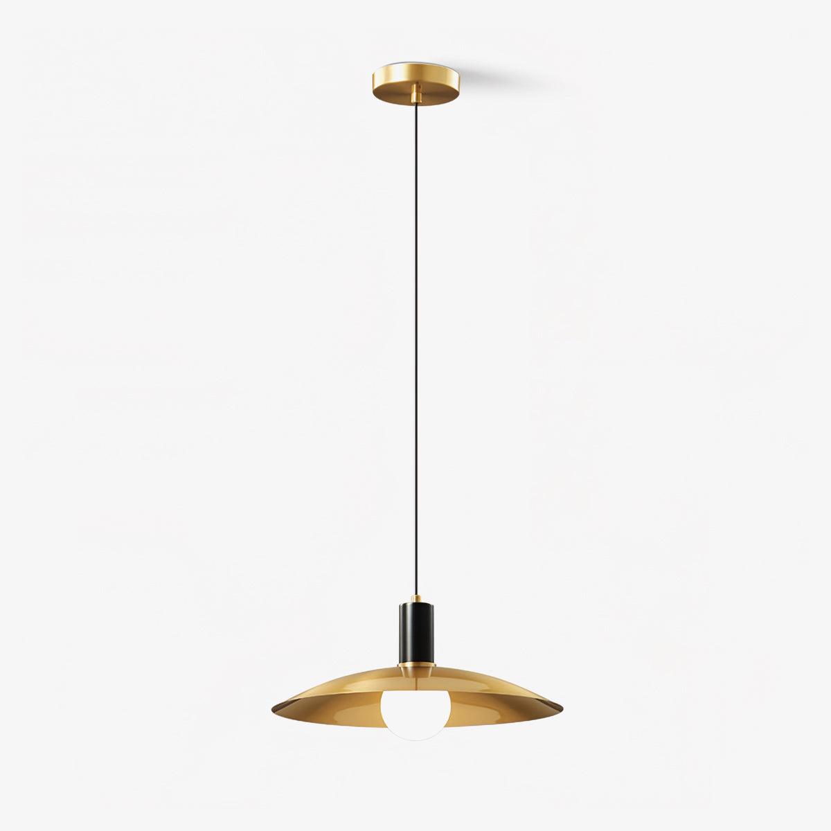 Suspension Baladin en verre et laiton – vue 20