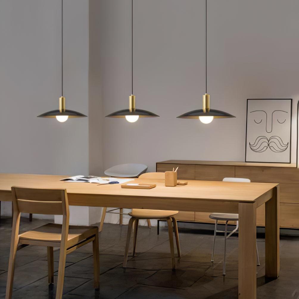 Suspension Baladin en verre et laiton – vue 11