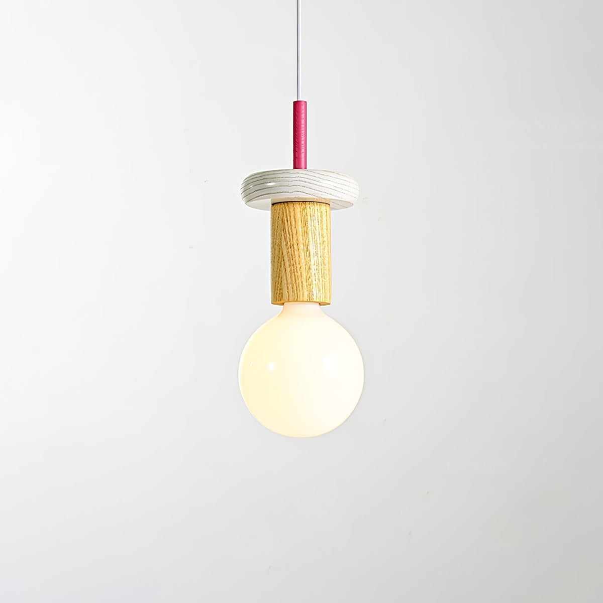 Suspension Kaléidoscope en bois et verre – vue 48