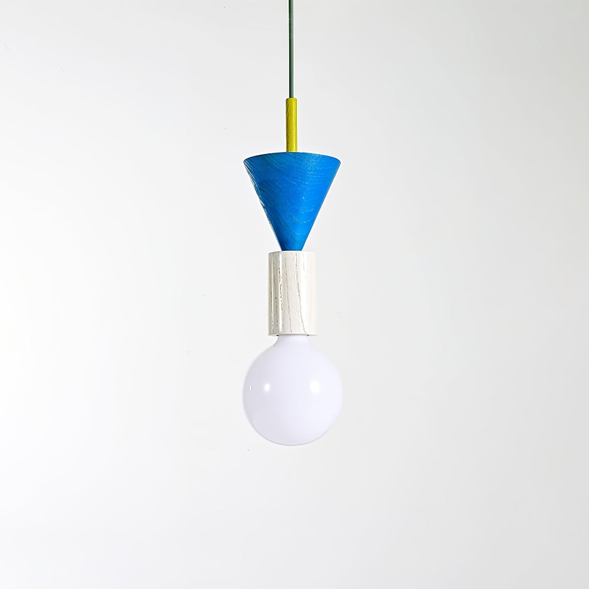 Suspension Kaléidoscope en bois et verre – vue 53