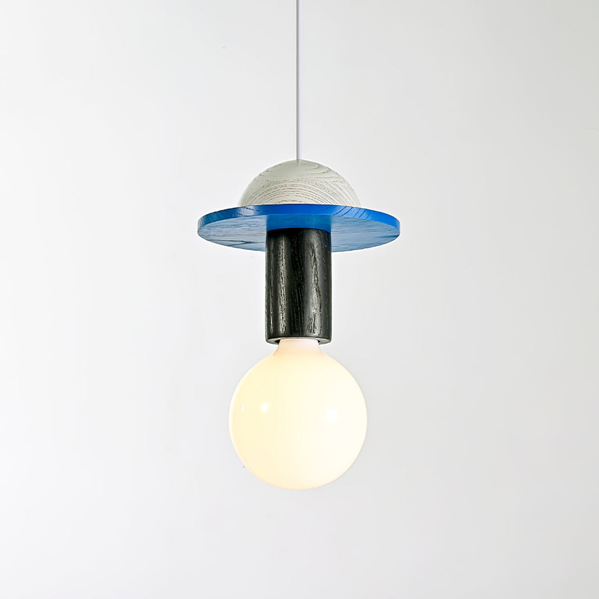 Suspension Kaléidoscope en bois et verre – vue 58