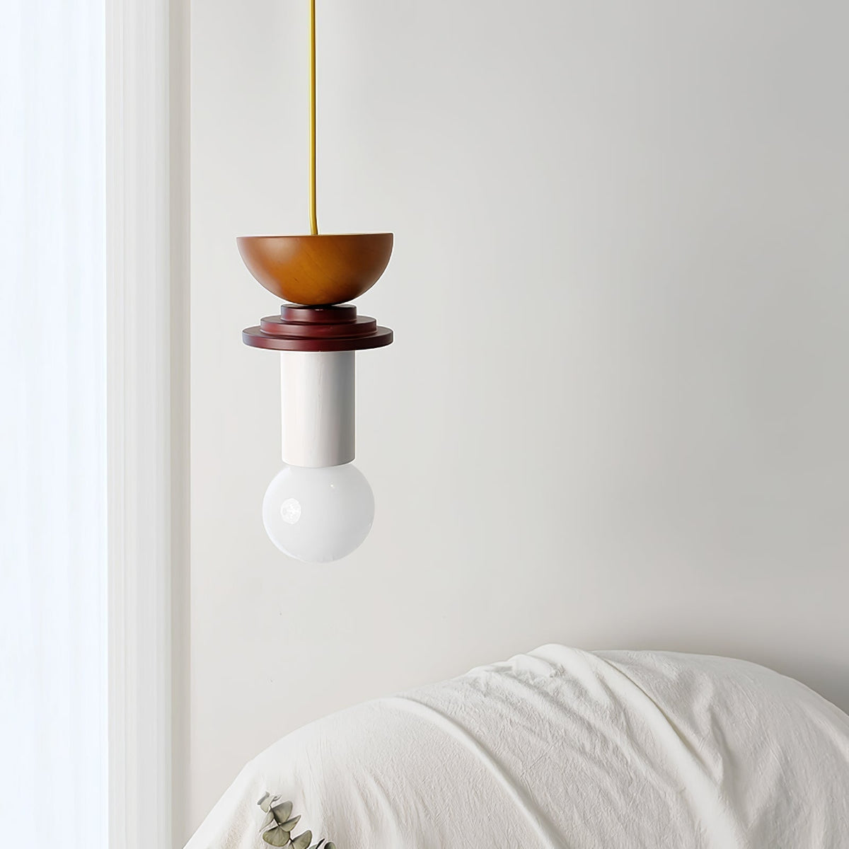 Suspension Kaléidoscope en bois et verre – vue 61