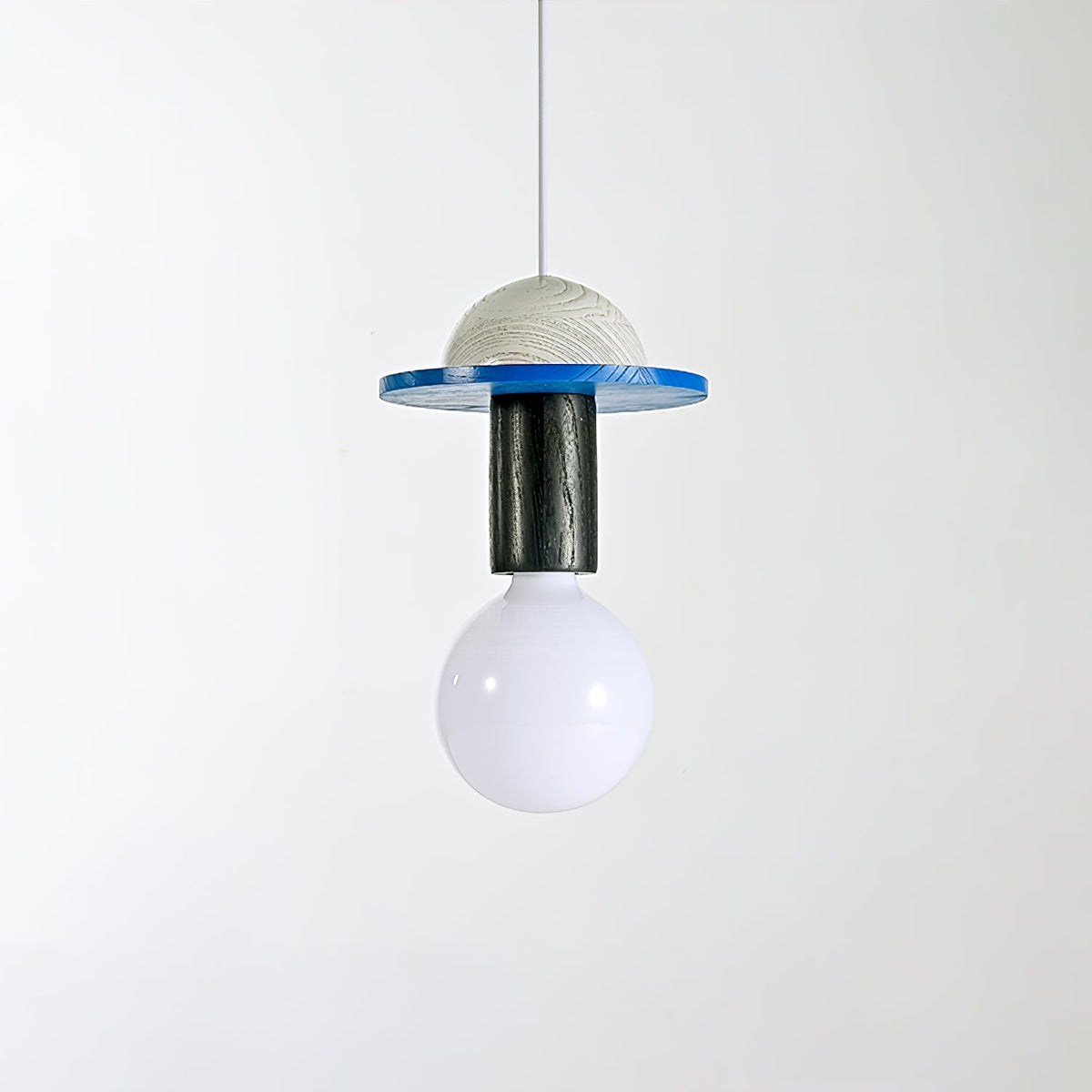 Suspension Kaléidoscope en bois et verre – vue 65