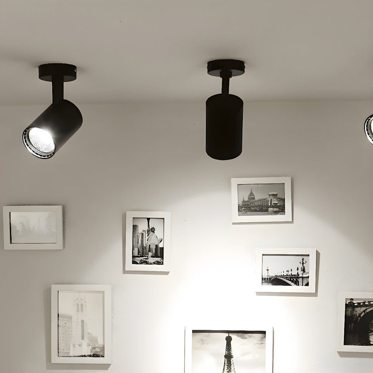 Plafonnier Tanagra en aluminium – vue 4