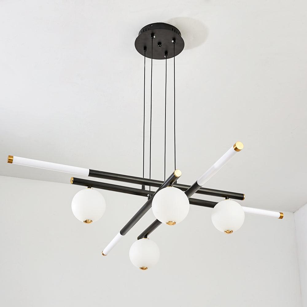 Lustre Mathilde en aluminium – vue 17