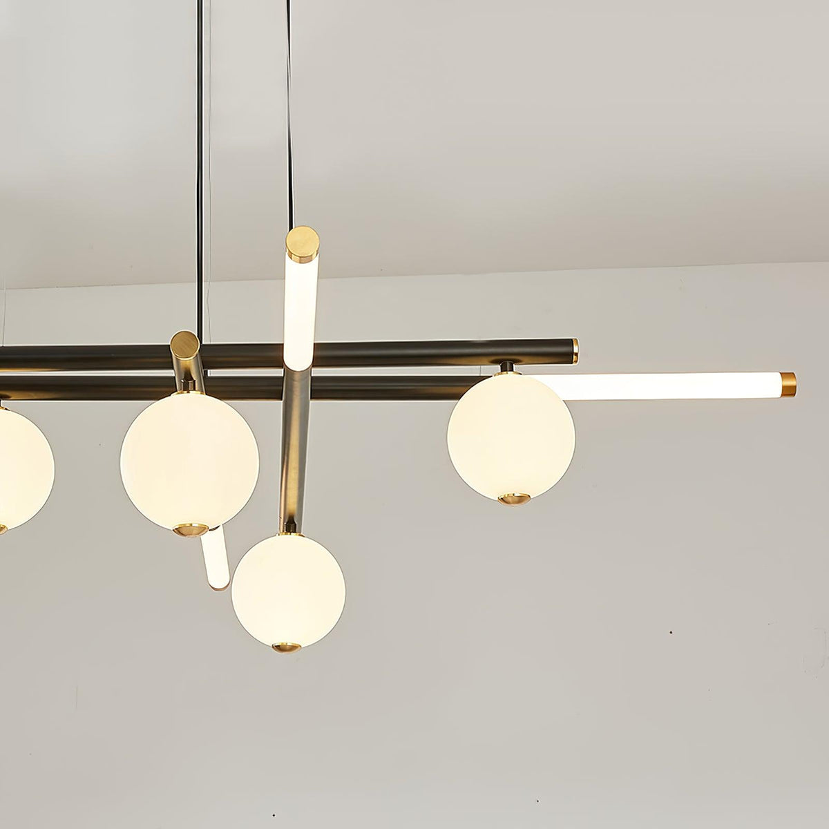 Lustre Mathilde en aluminium – vue 15
