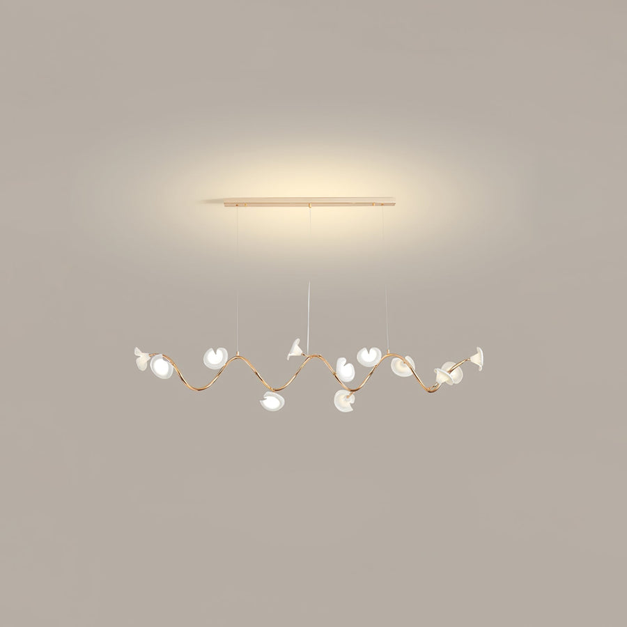 Lustre Escale en céramique et fer – vue 5