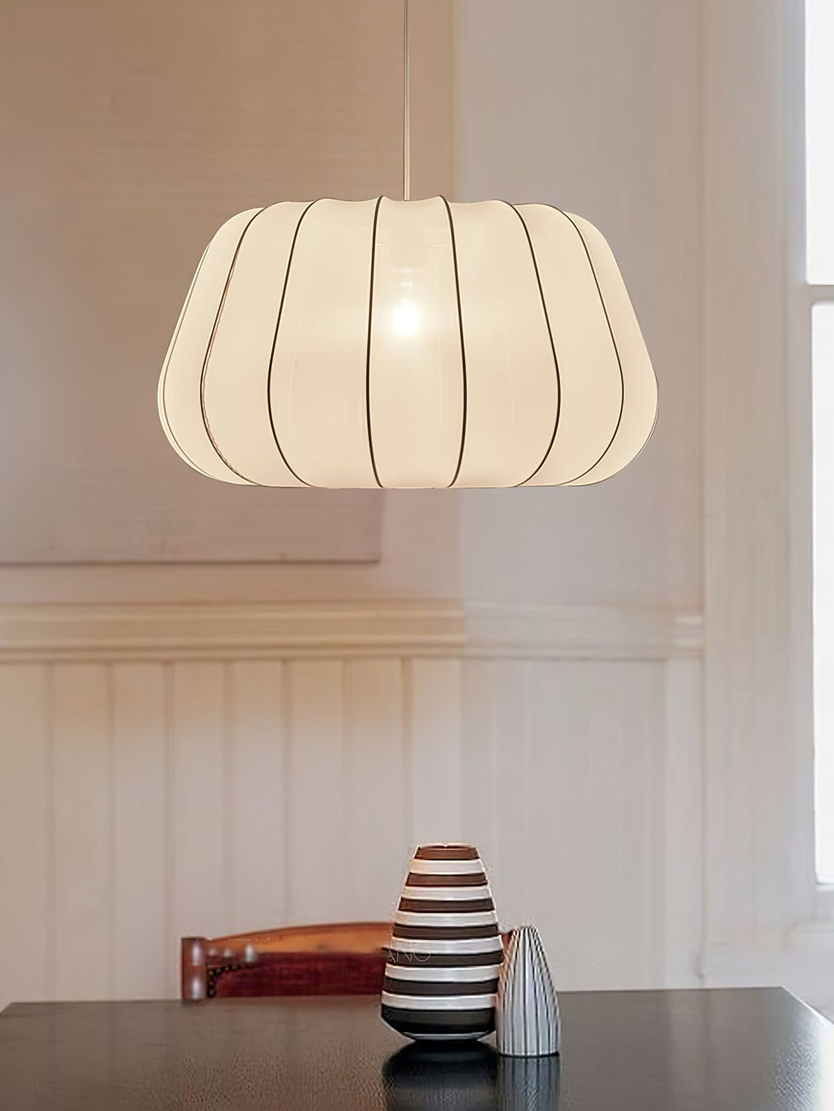 Suspension Sorbet en tissu et fer – vue 2