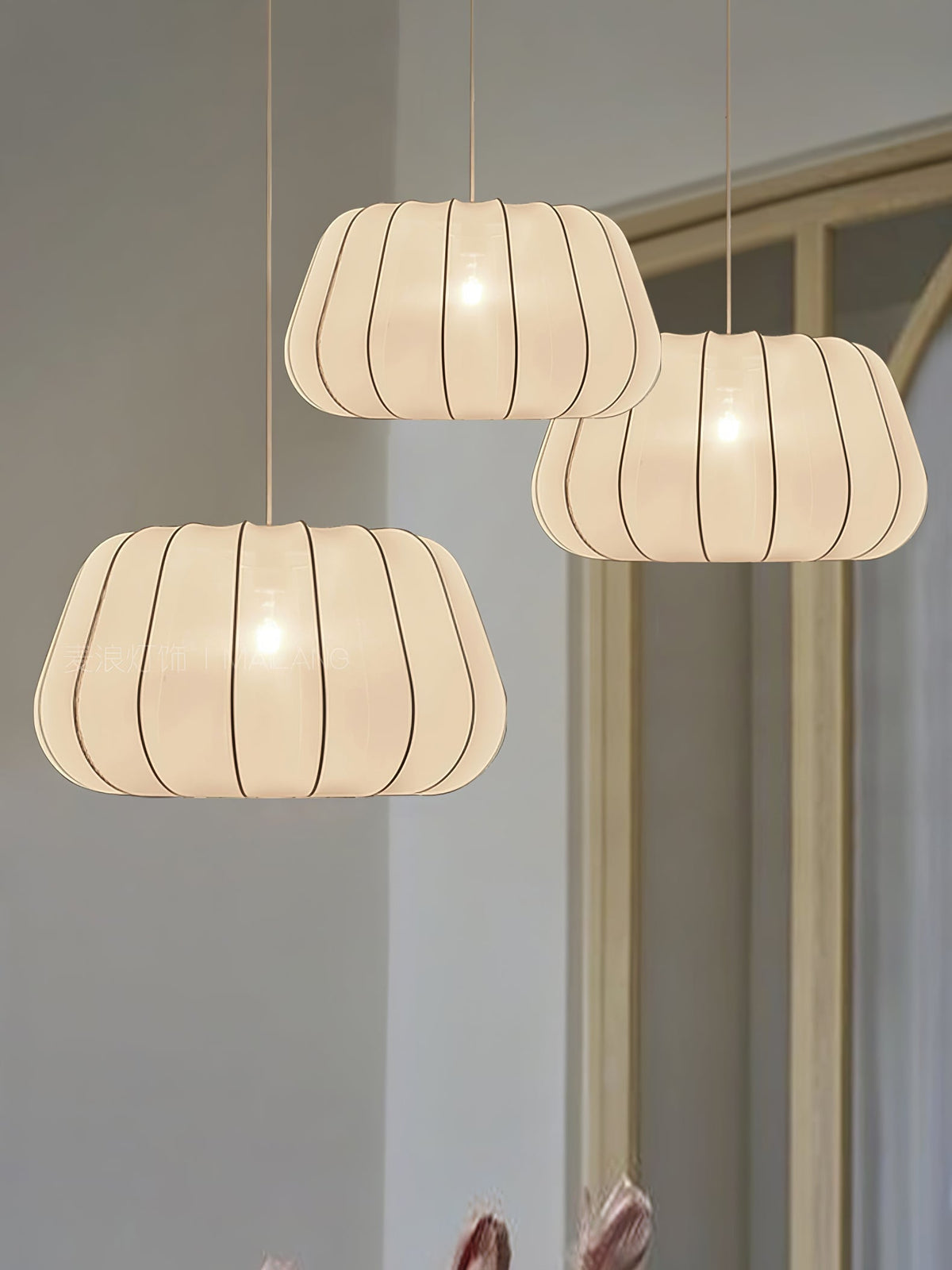 Suspension Sorbet en tissu et fer – vue 3