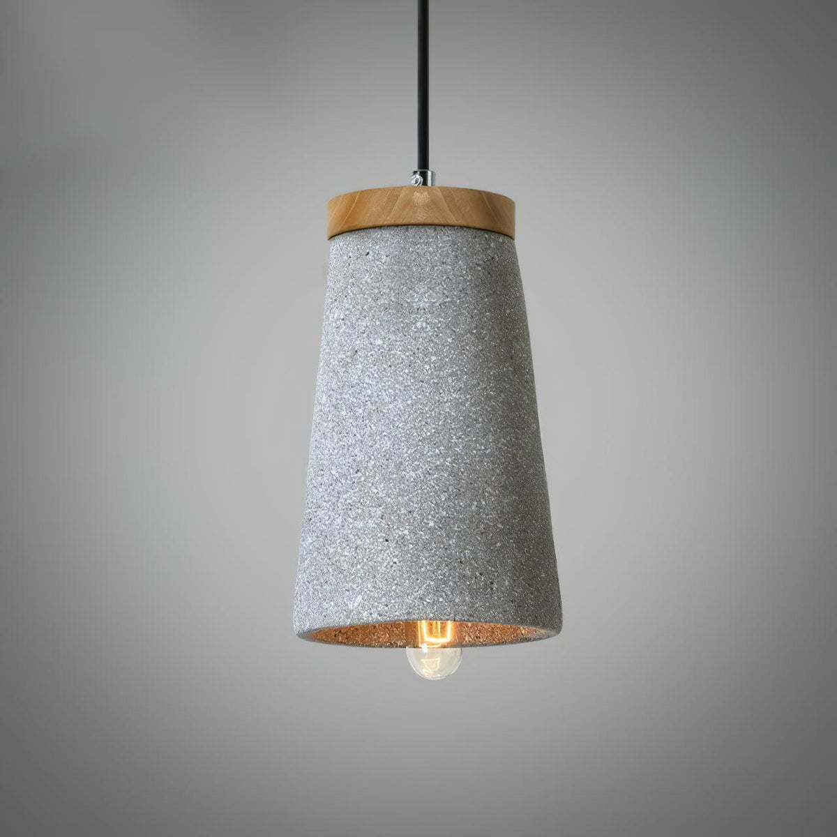 Suspension Flamme en bois – vue 18