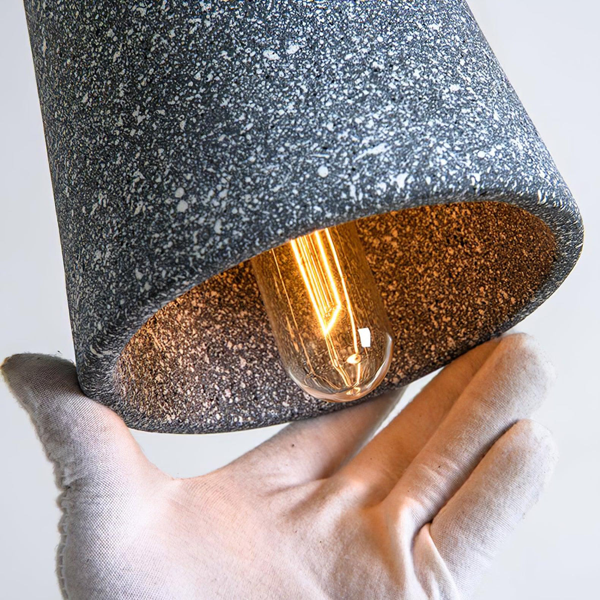 Suspension Flamme en bois – vue 7