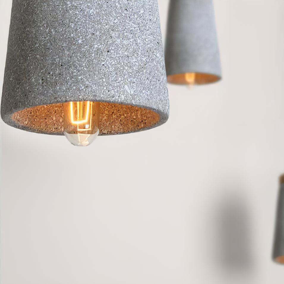 Suspension Flamme en bois – vue 8