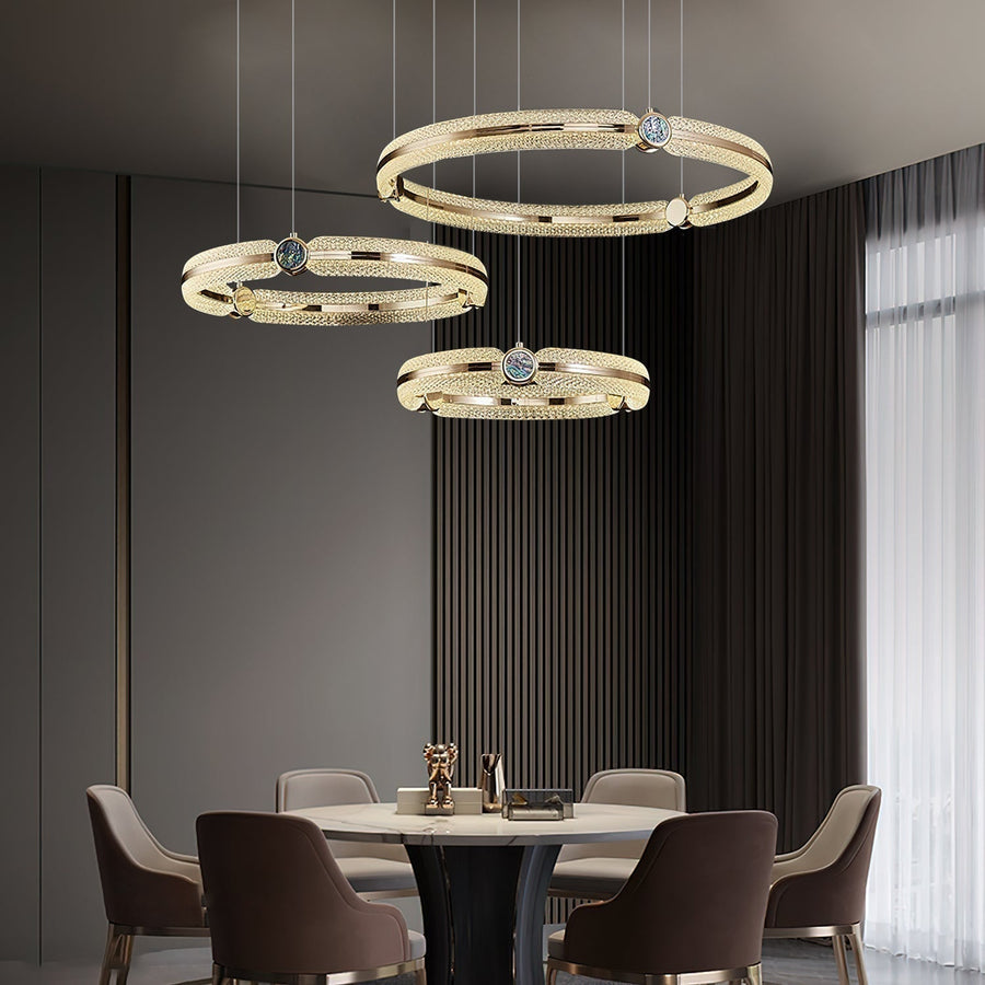 Lustre Estival en aluminium – vue 3