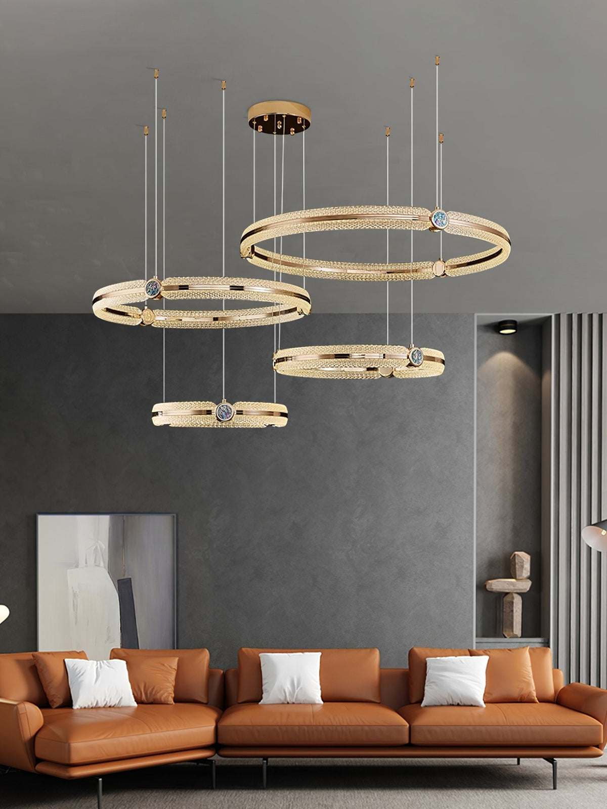 Lustre Estival en aluminium – vue 30