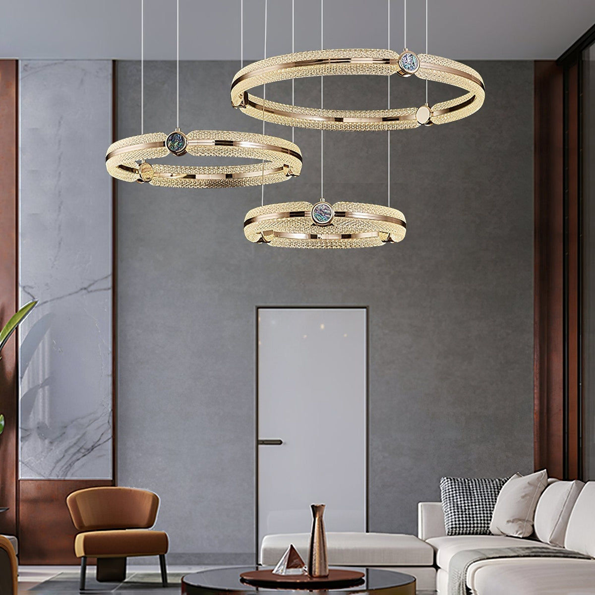 Lustre Estival en aluminium – vue 31
