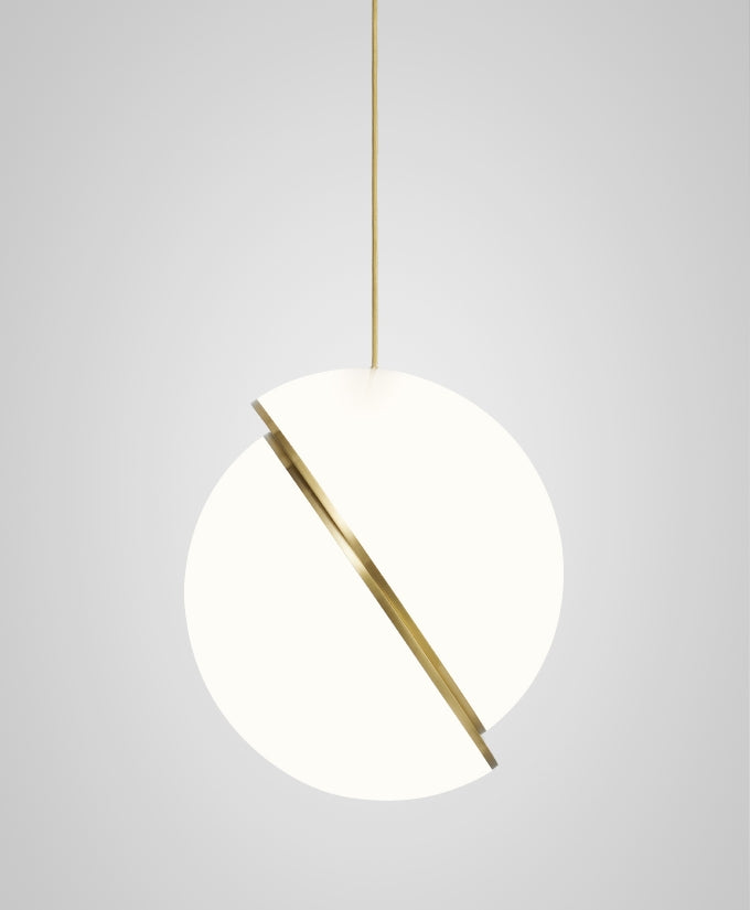 Suspension Amarre en verre et laiton – vue 36