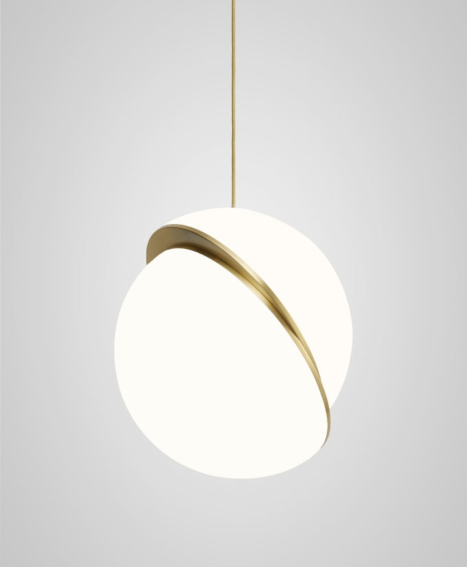 Suspension Amarre en verre et laiton – vue 26