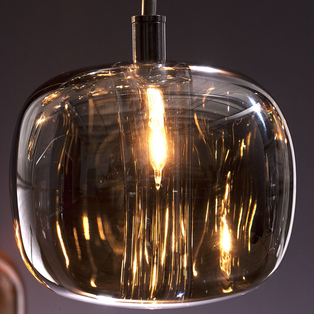 Suspension Verveine en cristal et fer – vue 83