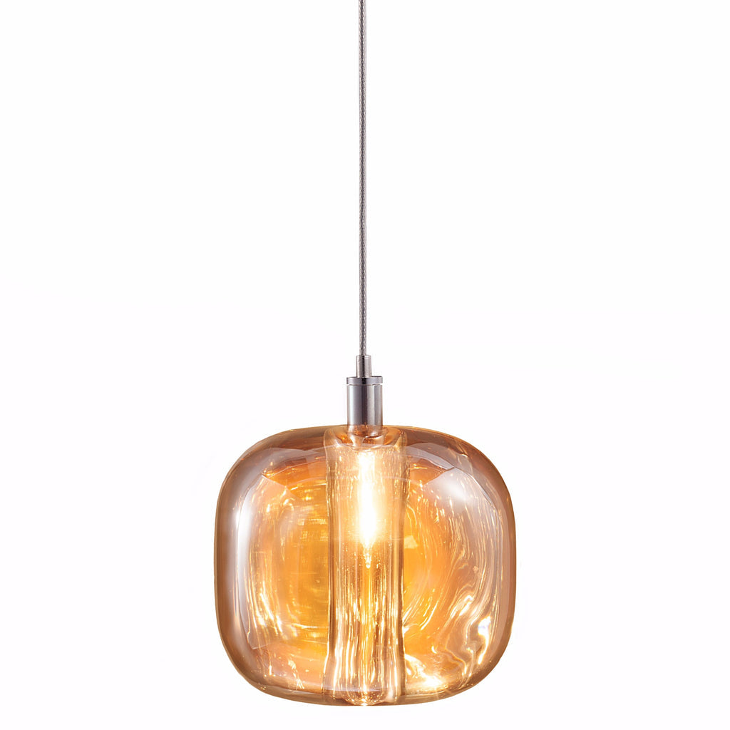 Suspension Verveine en cristal et fer – vue 85
