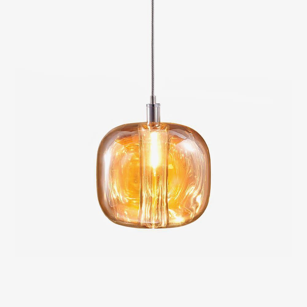 Suspension Verveine en cristal et fer – vue 17