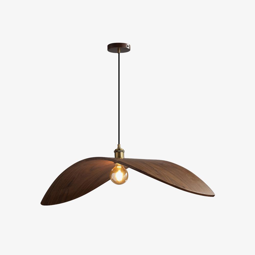 Suspension Morgane en bois et fer – vue 13
