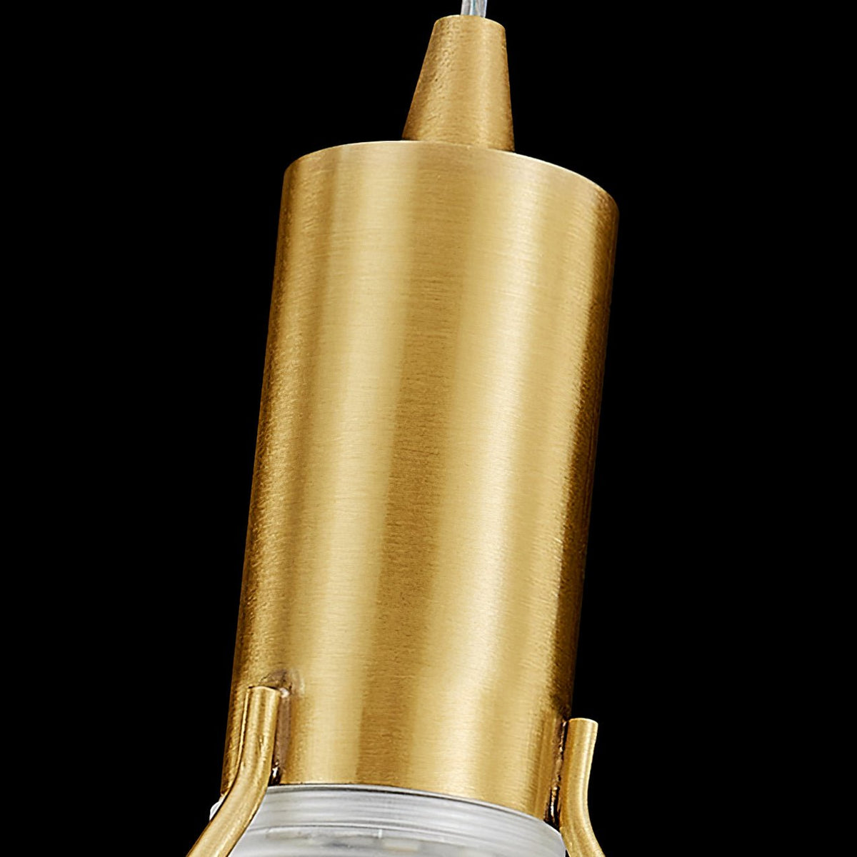 Suspension Tilbury en cristal et laiton – vue 31