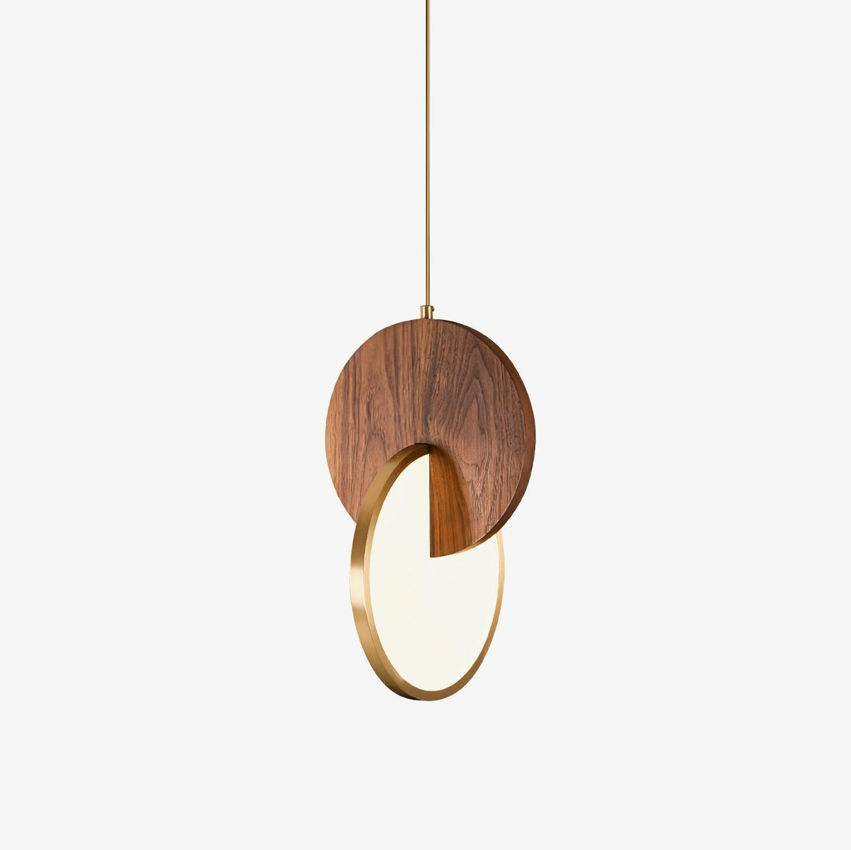 Suspension Ophélie en bois et métal – vue 25
