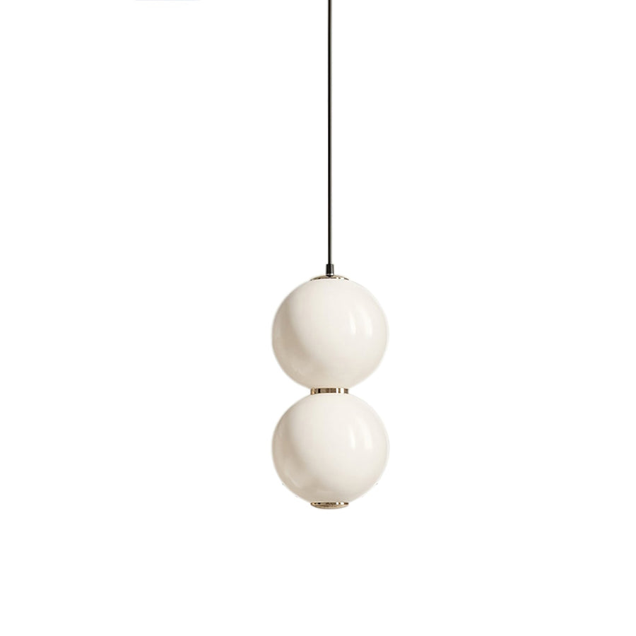 Suspension Séquoia en verre et métal – vue 3