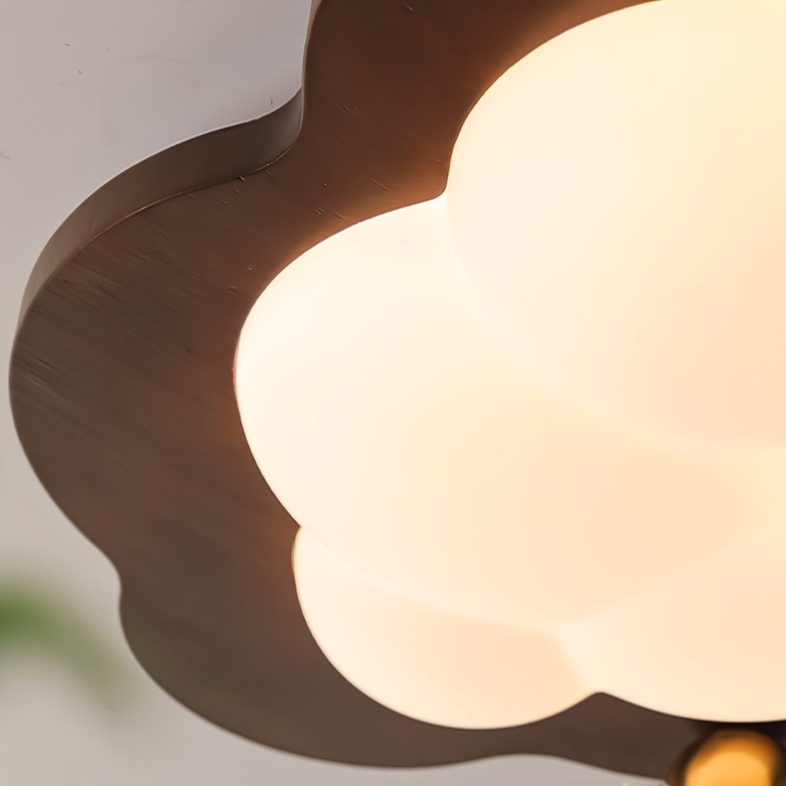 Plafonnier Boréale en bois et métal – vue 20