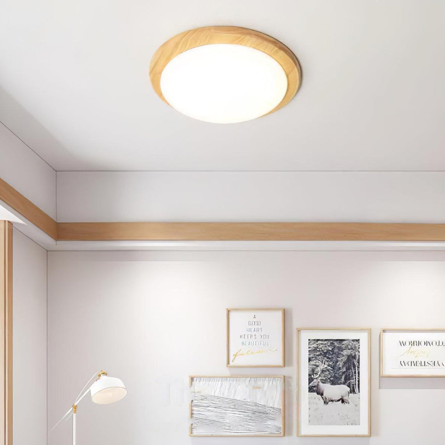 Plafonnier Louise en bois – vue 4