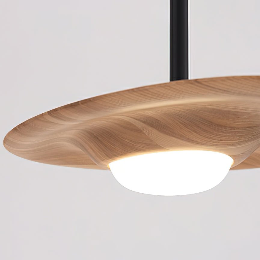 Suspension Lutèce en bois et métal – vue 32