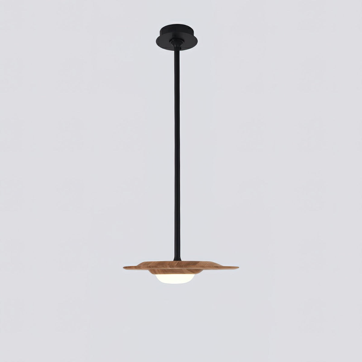 Suspension Lutèce en bois et métal – vue 24