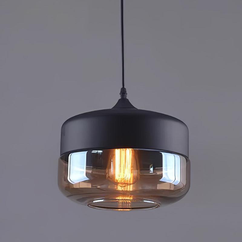 Suspension Térébinthe en verre et métal – vue 23