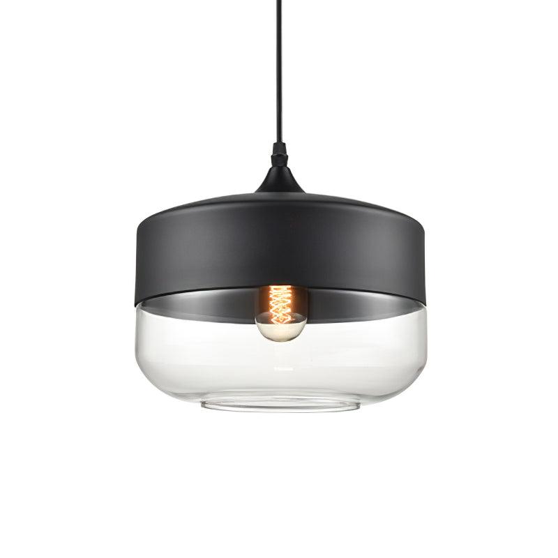 Suspension Térébinthe en verre et métal – vue 11