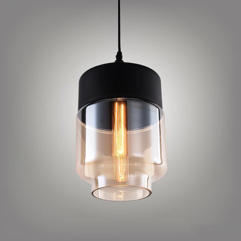 Suspension Térébinthe en verre et métal – vue 59
